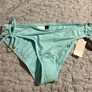 La Blanca Light Blue Bikini Bottom with Side Ties